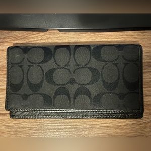 NWOT Coach wallet/checkbook cover